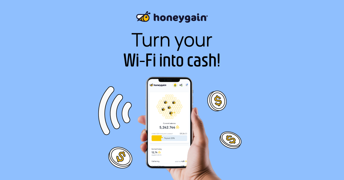 I Got Paid Just for Using My Internet?! (Honeygain App) Coupon Code : MOHAM978AD
