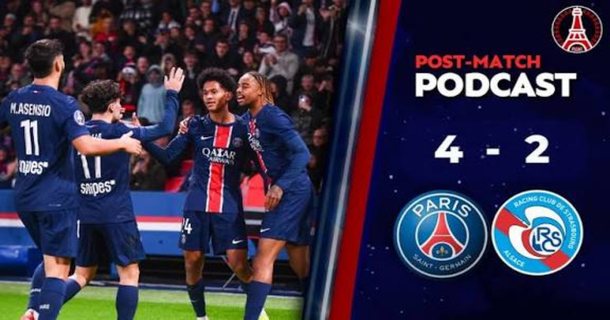 PSG vs Strasbourg 4-2 – Ligue 1 Highlights & Postgame Recap
