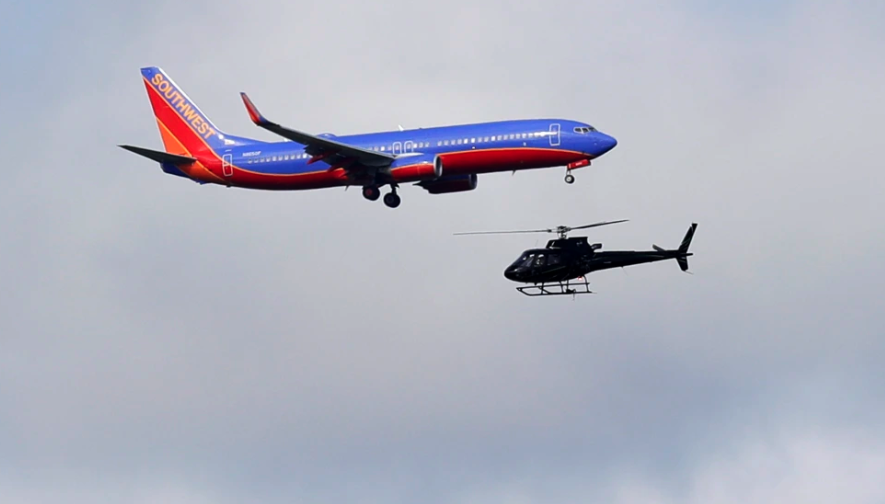southwest airlines midair